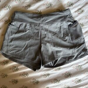grey athleta girls shorts
